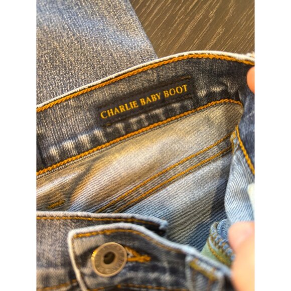 Lucky Brand Charlie Baby Bootcut Jeans Womens Size 0/25 Cotton/Polyester/Spandex - Picture 5 of 6